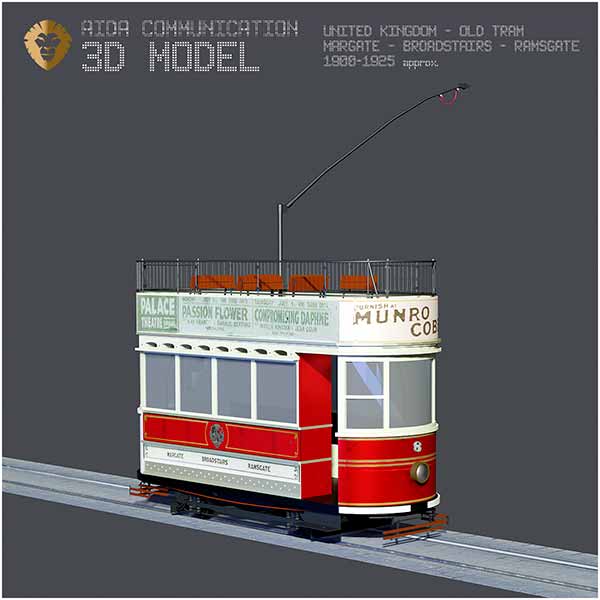 South East England OLD TRAM - Margate - Broadstairs - Ramsgate line 1900 - 1925 approx.